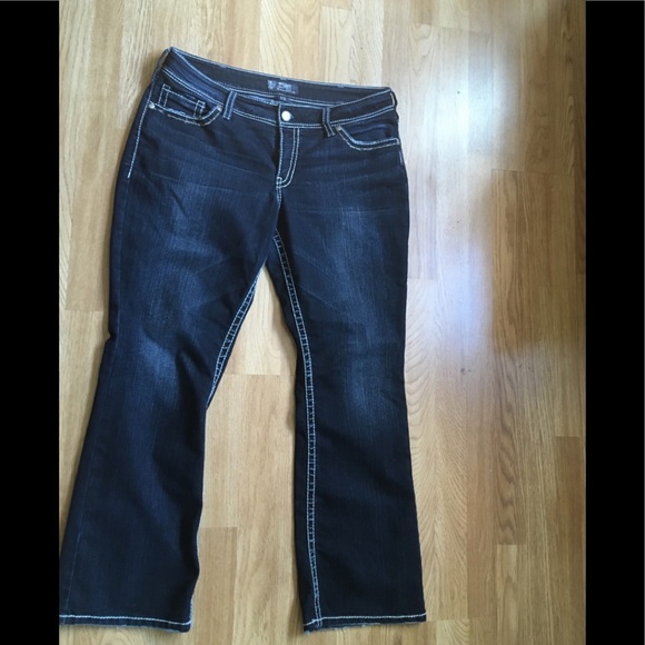 size 16 in silver jeans